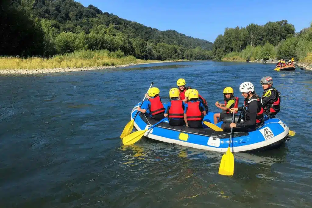 Raft stage découverte